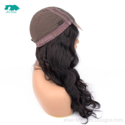 Wig Factory Glueless Unprocessed High Quality Large Stock 10-24 Inch Body Wave wigs Brazilian Human Hair 4*4 Lace Wigs